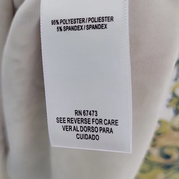 Julian Taylor Yellow & White A-line Midi Dress Size 12 - Picture 11 of 11